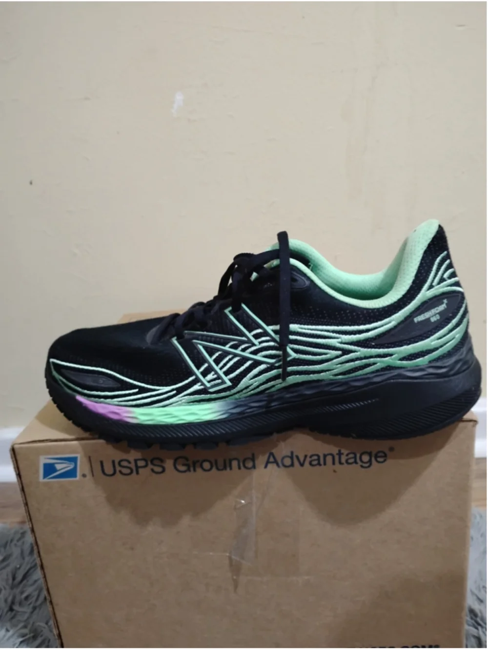 New Balance Fresh Foam 860 X Stability Mens Size 10.5 Black Athletic Shoes